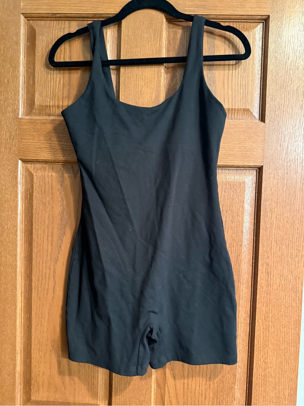 Amazon Black Scoop Neck Romper Jumpsuit